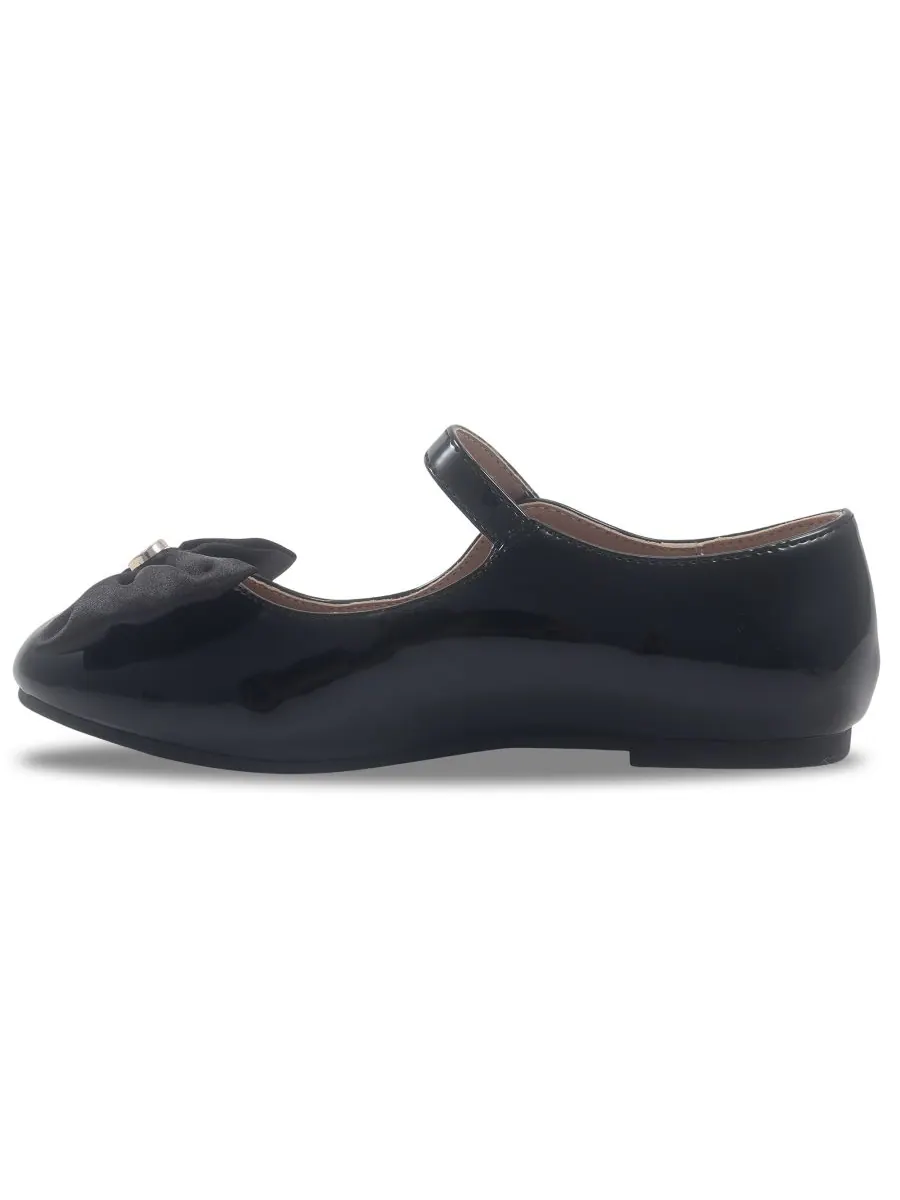 Туфли-платья Amy Big Bow для маленьких и больших девочек Jessica Simpson — изображение 3 из 7, черный