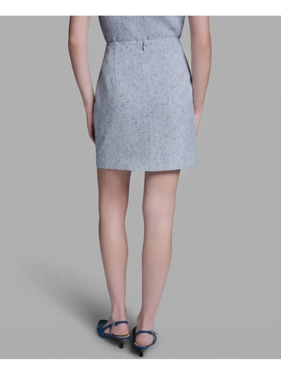 Женская оригинальная мини-юбка Bcbg — изображение 4 из 6, светлый мульти