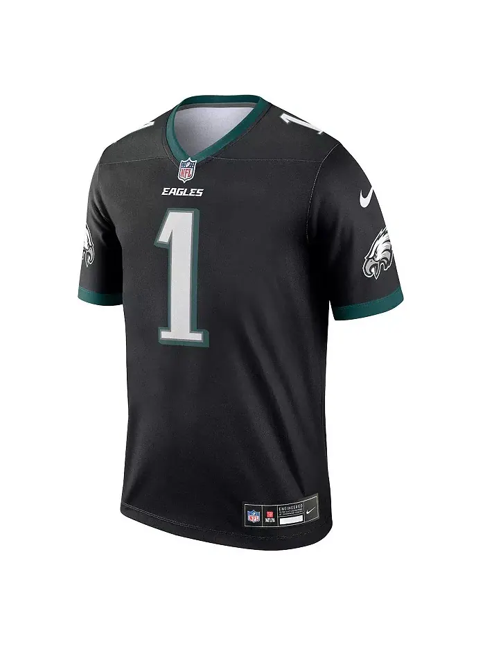 Мужская футболка Jalen Hurts Philadelphia Eagles Legend Nike — изображение 4 из 5, зеленый