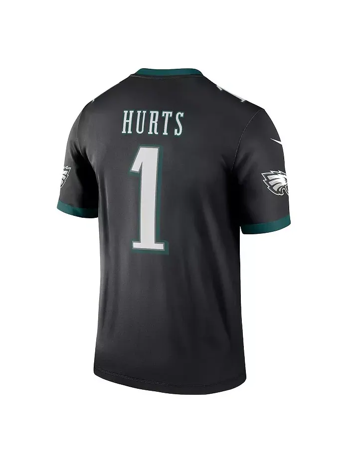 Мужская футболка Jalen Hurts Philadelphia Eagles Legend Nike — изображение 5 из 5, зеленый