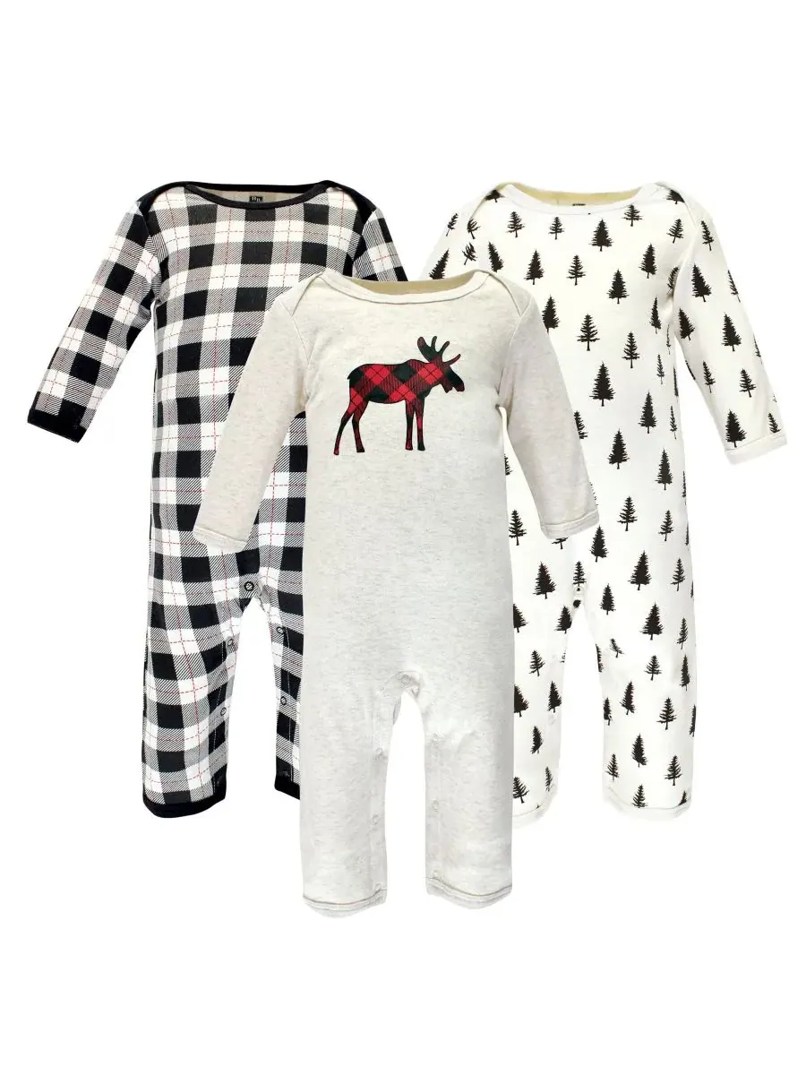 3 комбинезона в упаковке Hudson Baby — изображение 2 из 6, таежный
