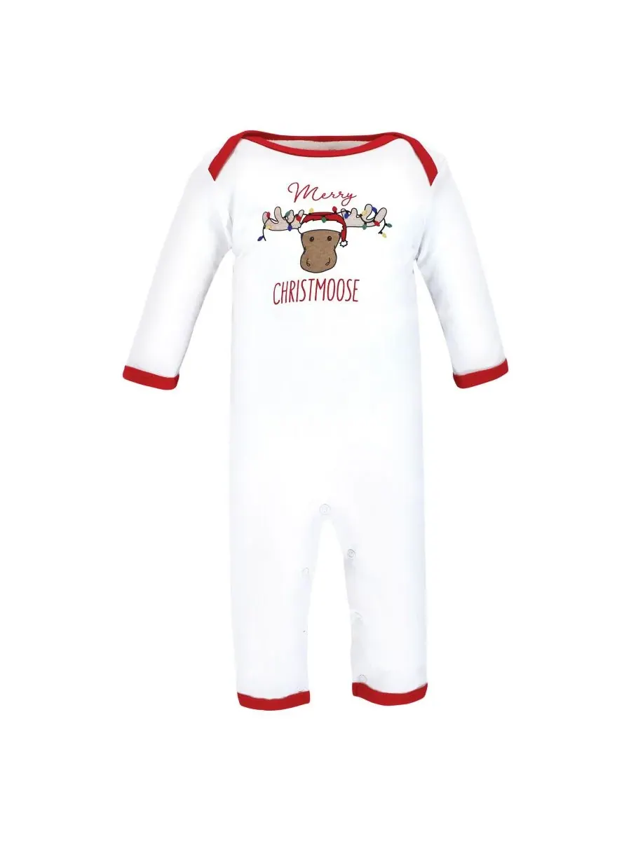 3 комбинезона в упаковке Hudson Baby, Christmoose — изображение 4 из 6