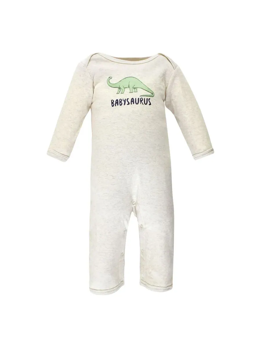3 комбинезона в упаковке Hudson Baby, Dinosaur Explorer — изображение 5 из 6