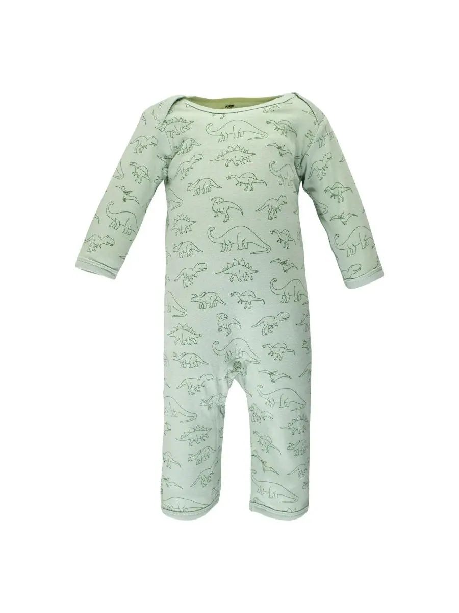 3 комбинезона в упаковке Hudson Baby, Dinosaur Explorer — изображение 6 из 6