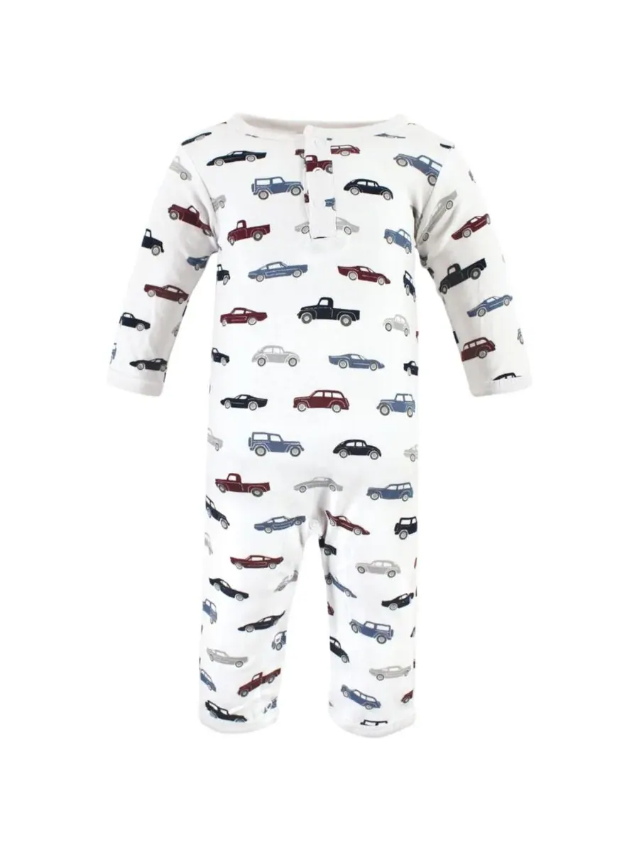 3 комбинезона в упаковке Hudson Baby, Cars — изображение 5 из 5
