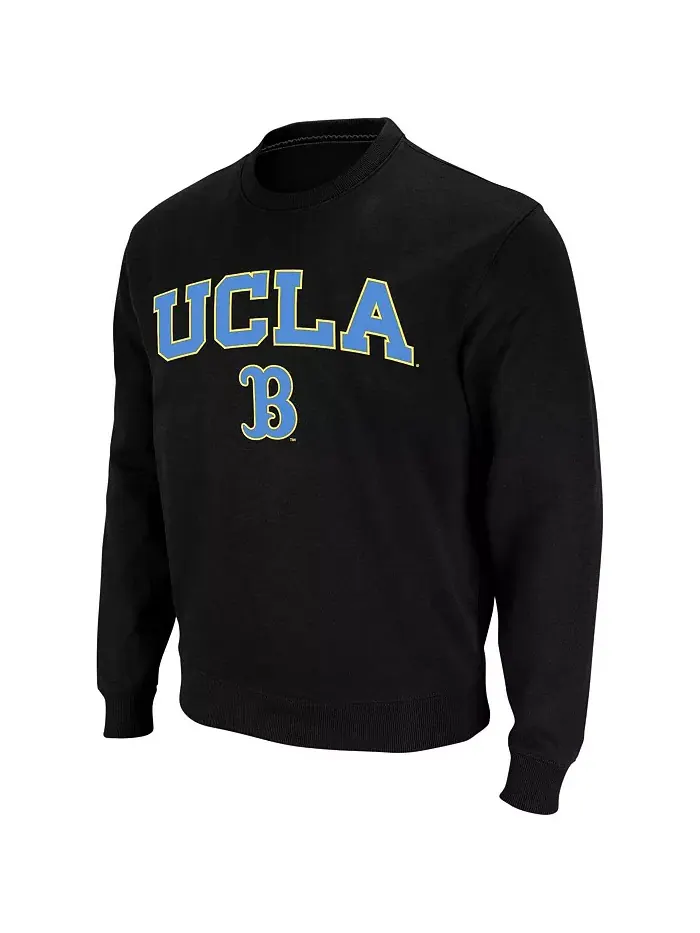 Мужская толстовка с круглым вырезом UCLA Bruins с аркой и логотипом Colosseum — изображение 2 из 7, черный