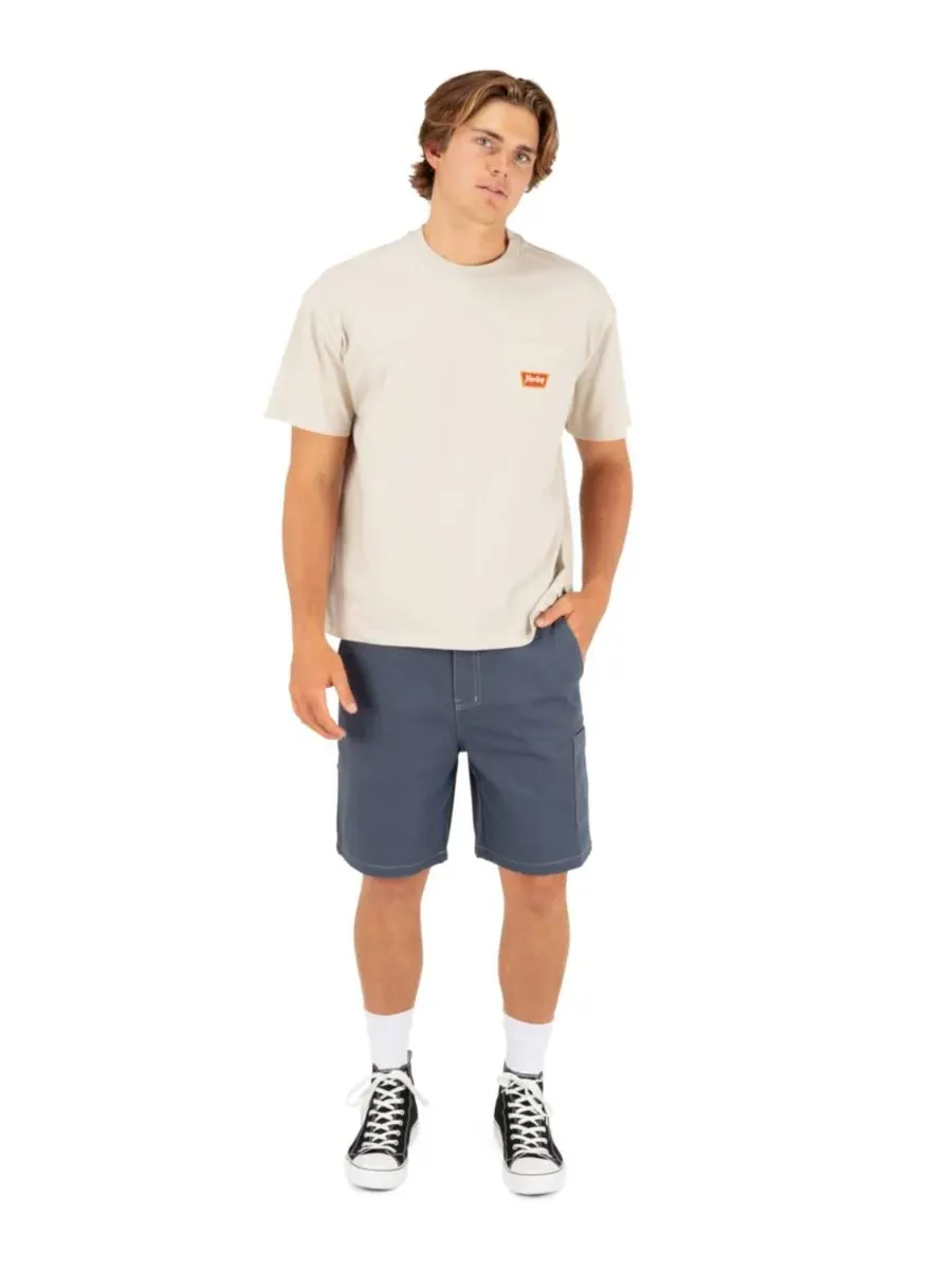 Мужские шорты Bruno Carpenter Walk Shorts Hurley — изображение 2 из 7, яркий синий