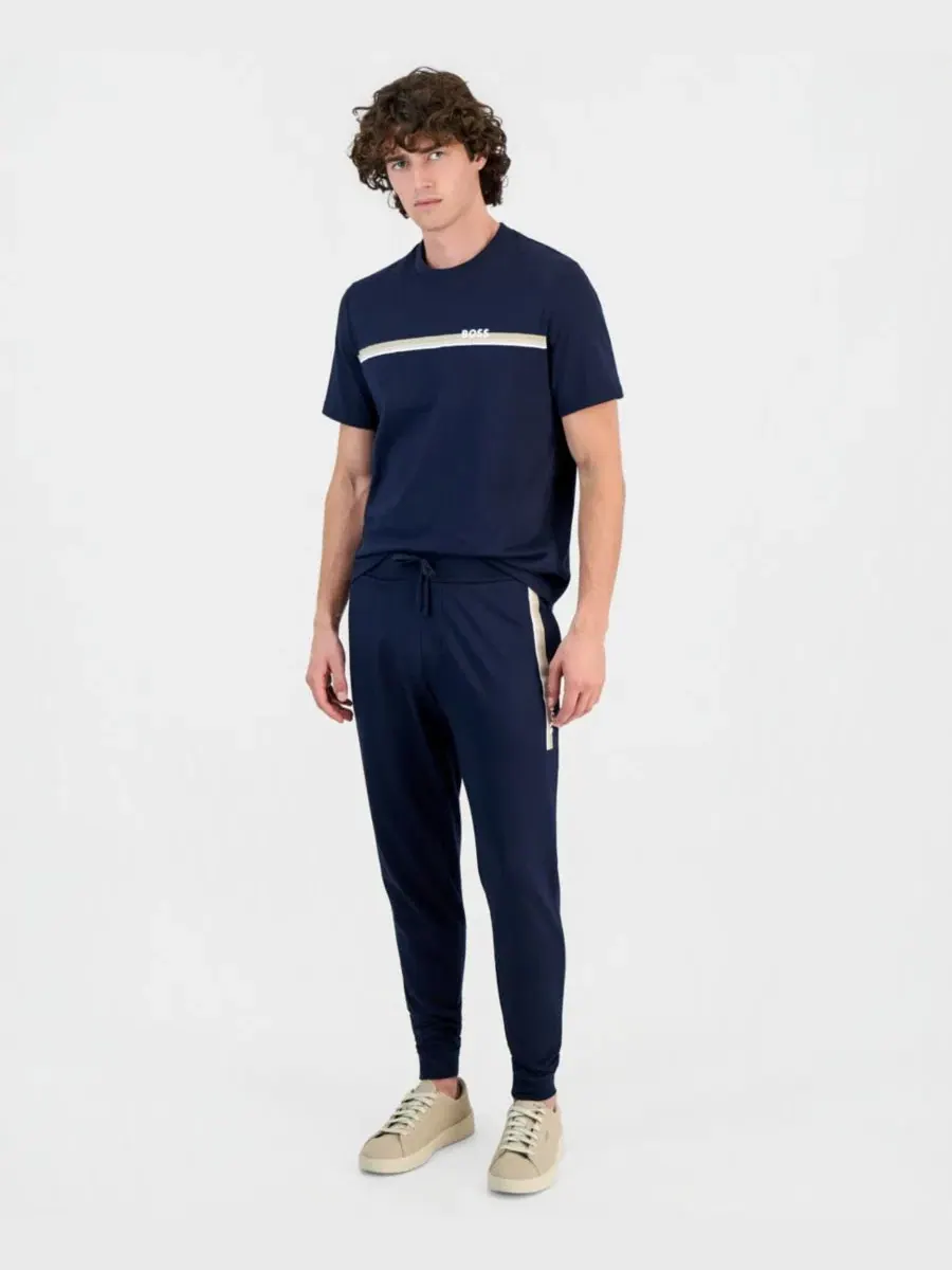 Брюки повседневные из футера с кулиской Hugo Boss — 2