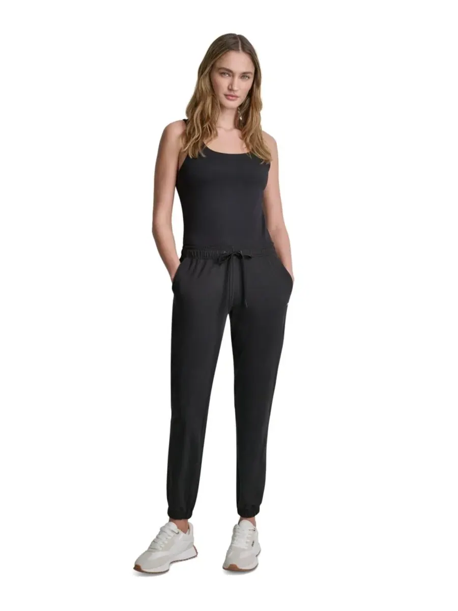 Женские джоггеры для активного отдыха Balance Compression 2.0 DKNY Sport — изображение 2 из 6, черный