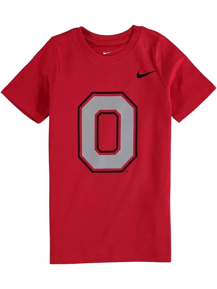 Футболка для мальчиков и девочек дошкольного возраста с логотипом Ohio State Buckeyes — изображение 1 из 1, красный