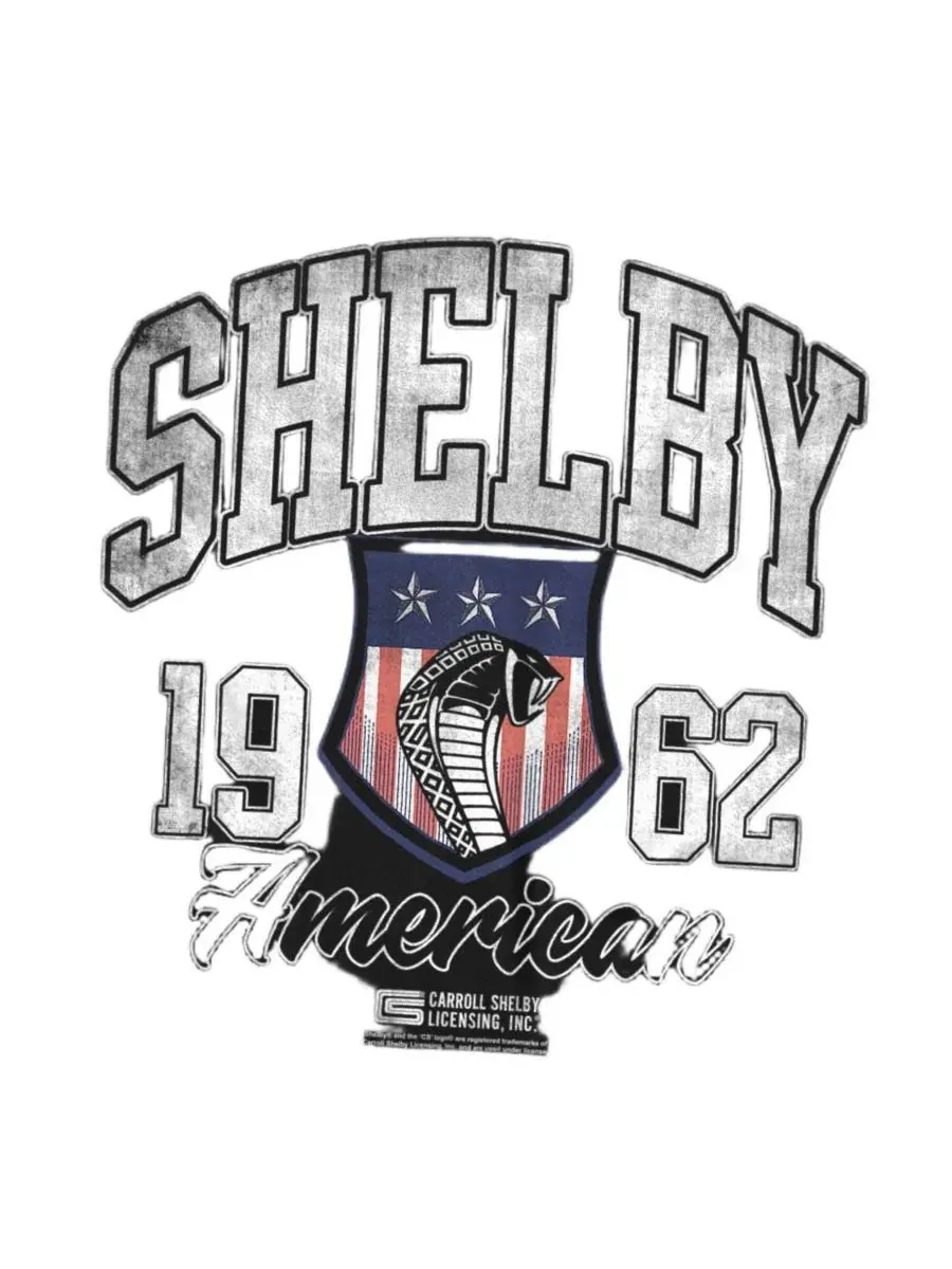 Футболка с принтом Shelby Snake American Shield Mustang — изображение 2 из 3, черный