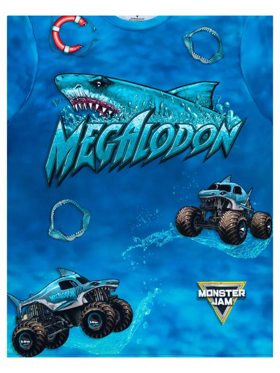 Детская футболка Monster Jam — изображение 2 из 5, синий