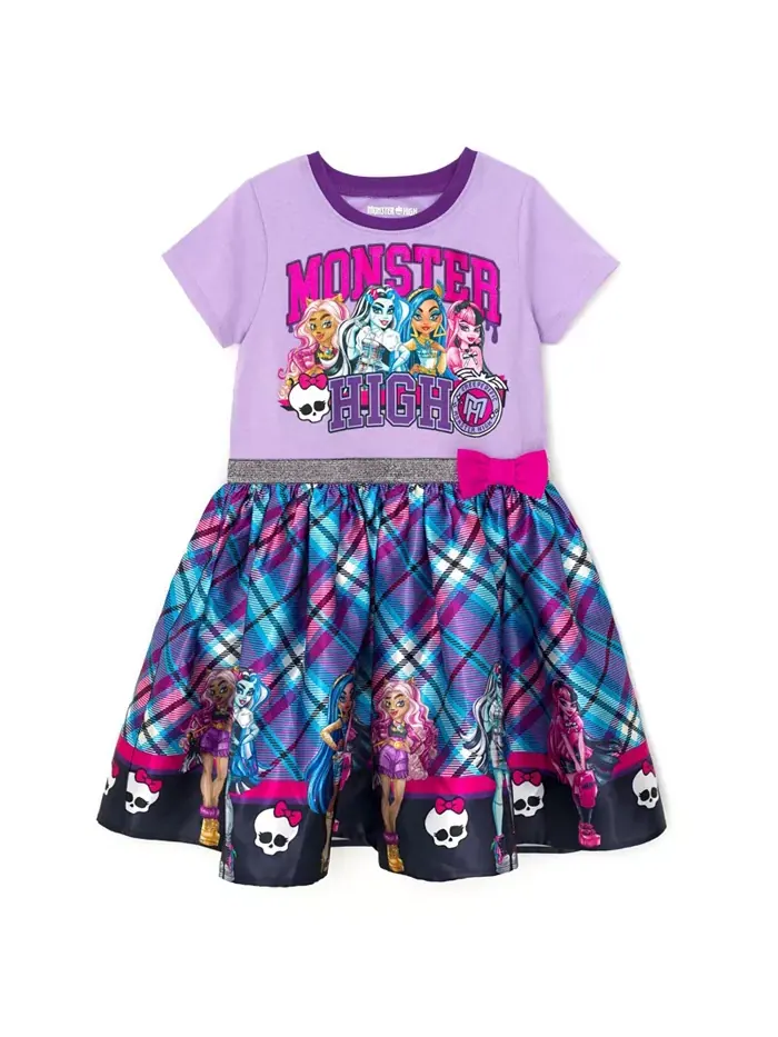 Платье для девочек Mattel Monster High — изображение 1 из 6, фиолетовый