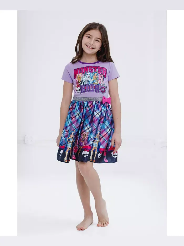 Платье для девочек Mattel Monster High — изображение 2 из 6, фиолетовый