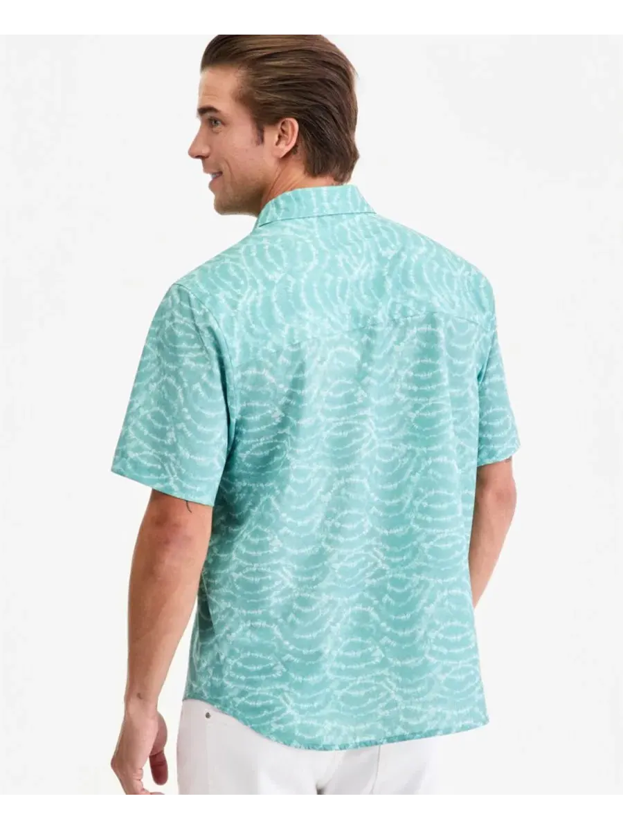 Мужская футболка с коротким рукавом Coast Tidal Mist Tommy Bahama — изображение 4 из 7, водоносный