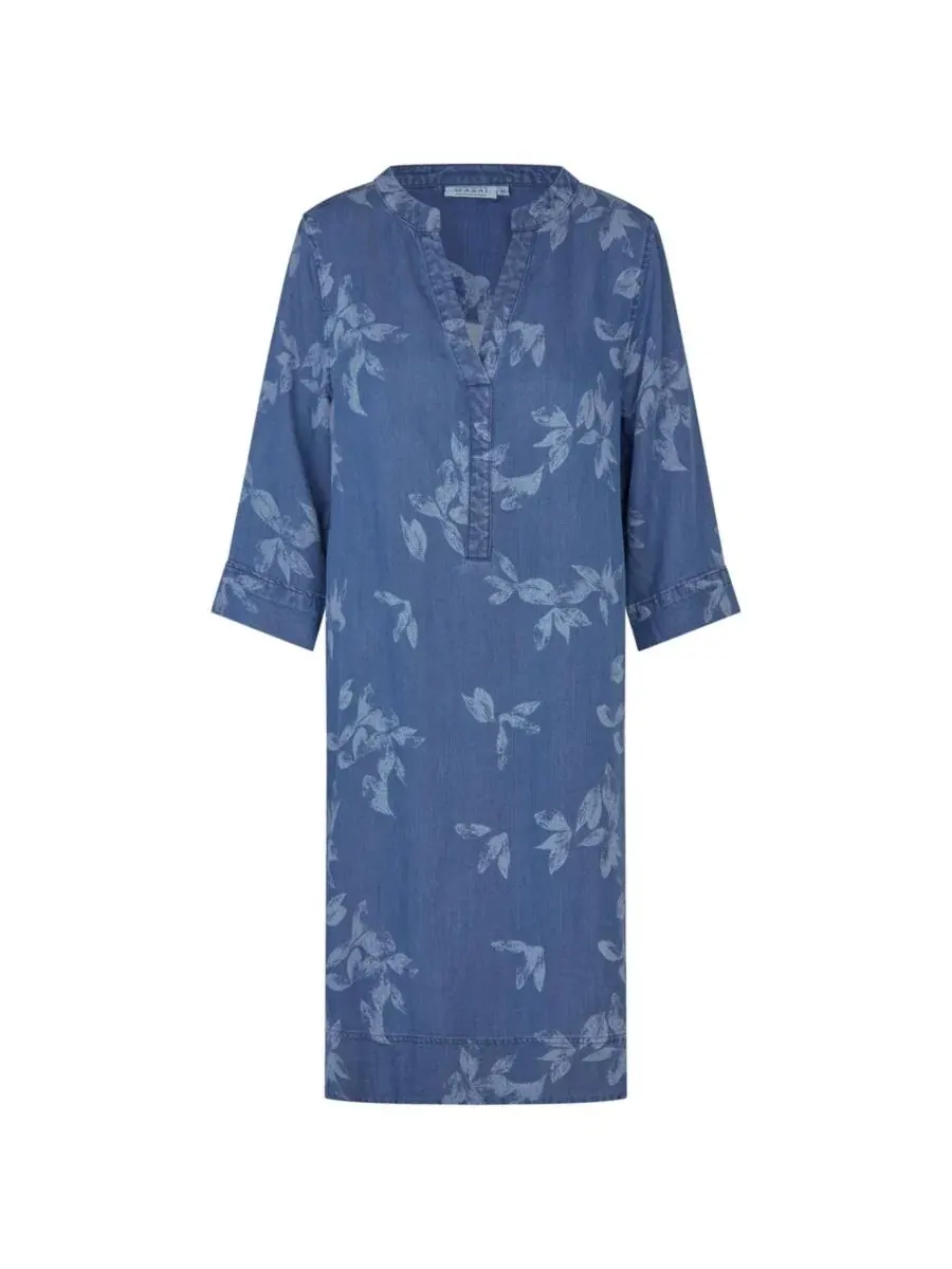 Платье-рубашка миди с цветочным принтом MaNokolo Floral Print Midi Masai Copenhagen — изображение 5 из 5