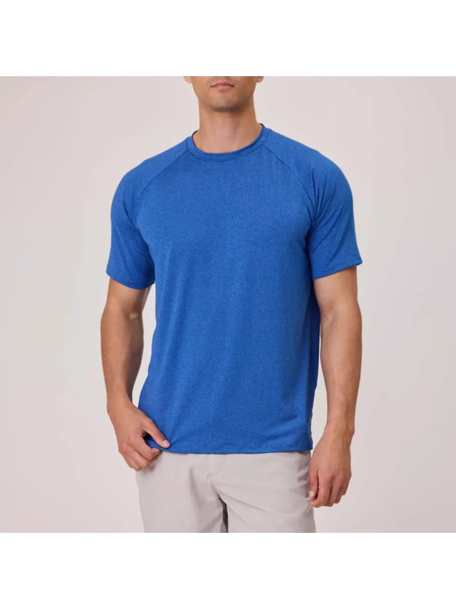 Мужская футболка Blue Drift SS Outbound Snapper Rock — синий