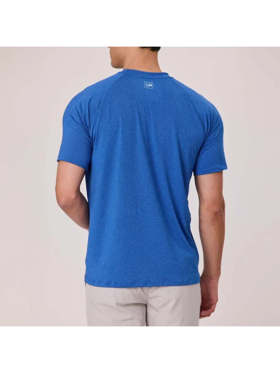 Мужская футболка Blue Drift SS Outbound Snapper Rock — изображение 3 из 8, синий