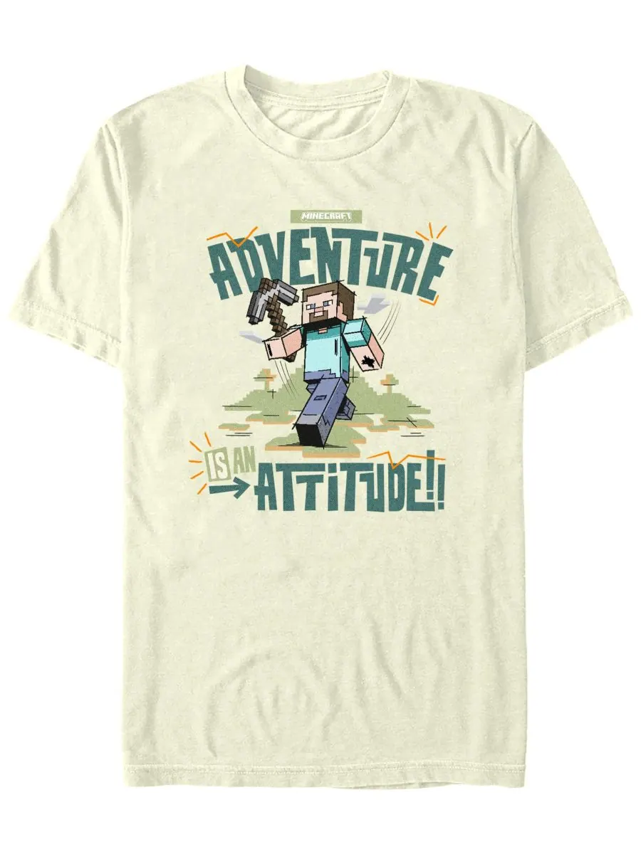 Мужская футболка с коротким рукавом "Adventure Attitude" Fifth Sun — изображение 1 из 3, прозрачный