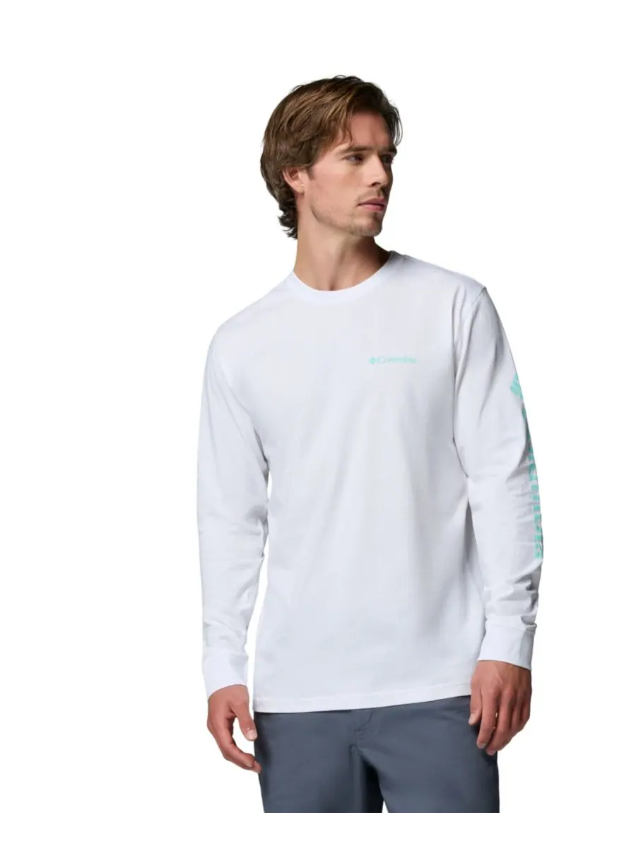 Мужская футболка с длинными рукавами Fundamental Graphic Columbia — изображение 1 из 5, прозрачный