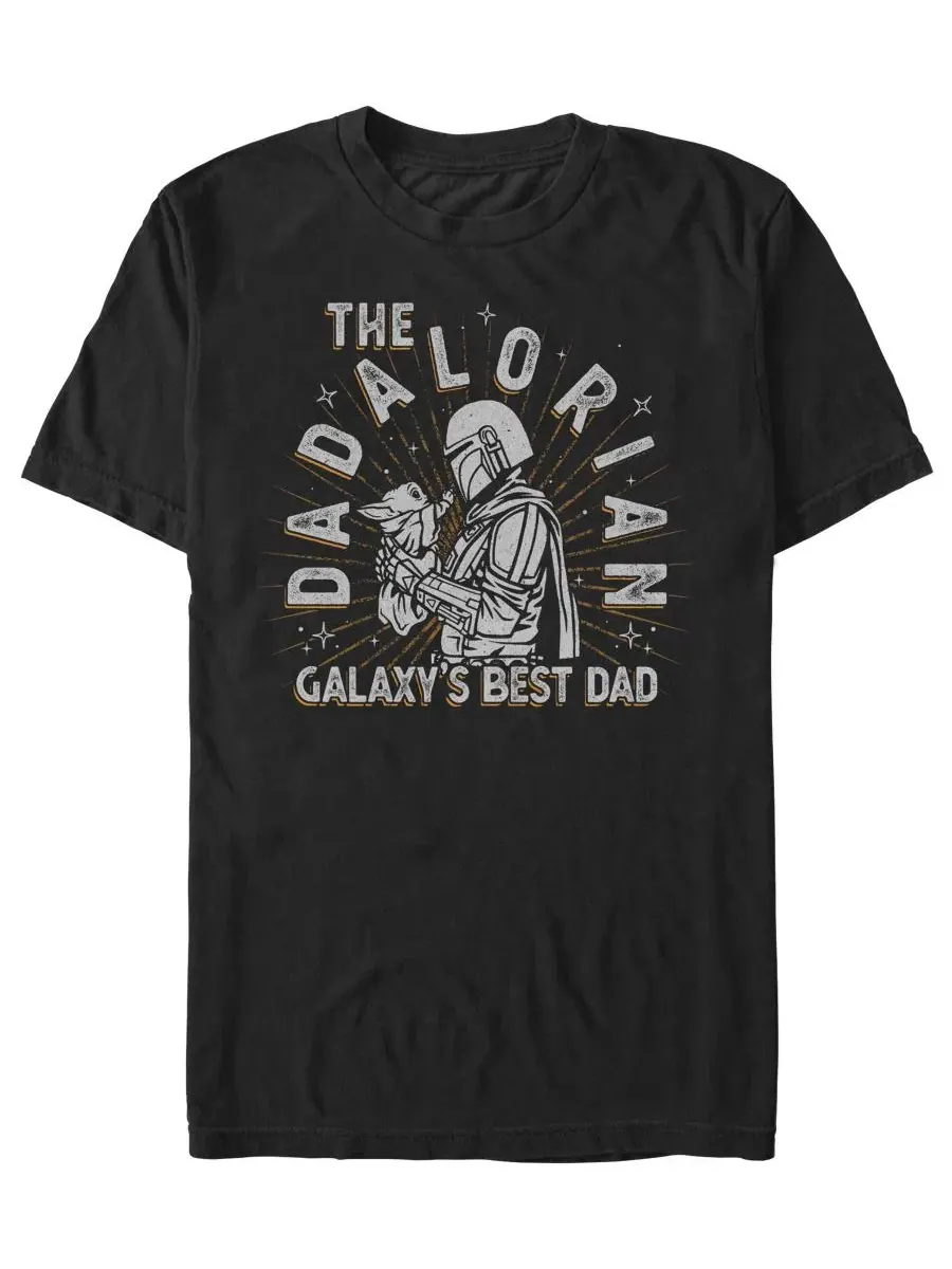 Футболка с длинным рукавом The Dadalorian Fifth Sun — изображение 1 из 3, черный
