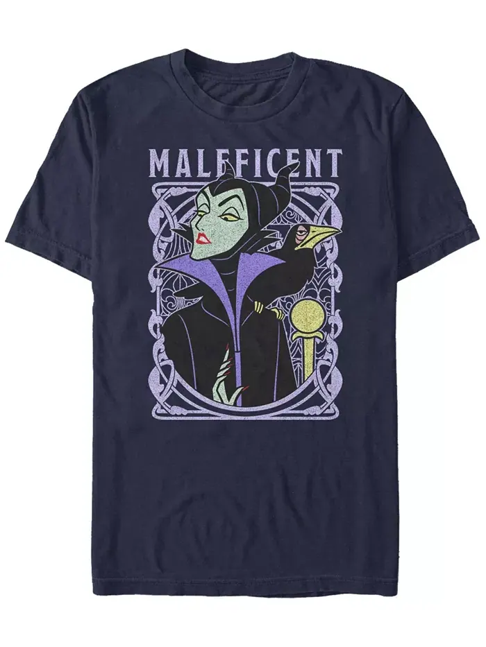 Мужская футболка с коротким рукавом Maleficent Color Fifth Sun — изображение 1 из 1, темно-синий