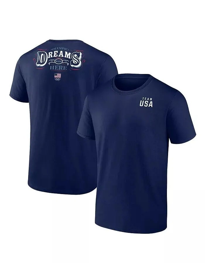 Футболка мужская Navy Team USA Dreams Are Made Here Fanatics — изображение 1 из 3