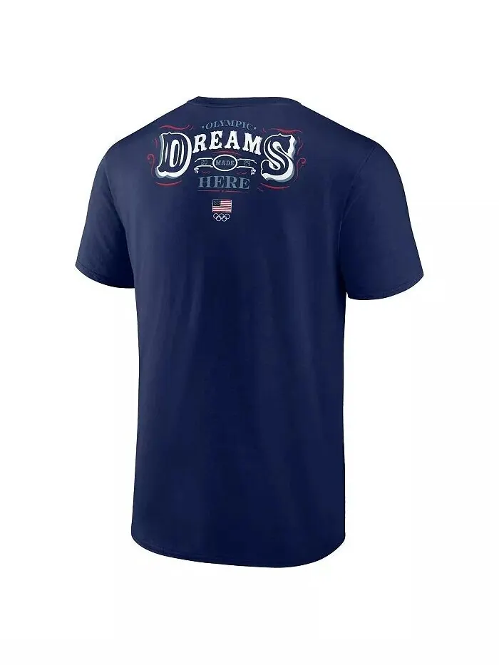 Футболка мужская Navy Team USA Dreams Are Made Here Fanatics — изображение 3 из 3
