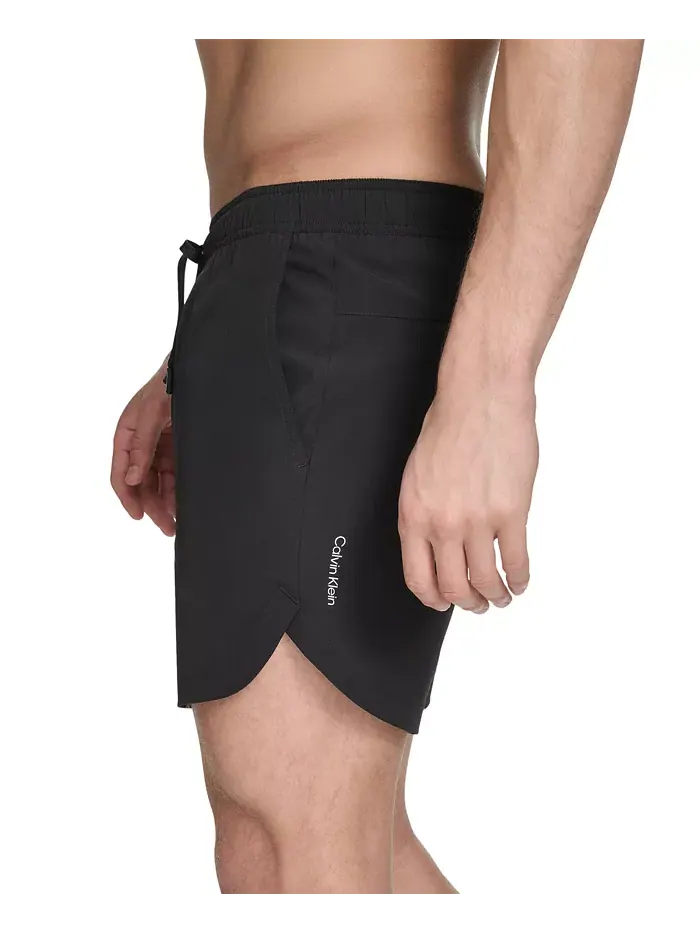 Мужские эластичные плавки Active Modern Euro 5" Calvin Klein — изображение 3 из 5, черный