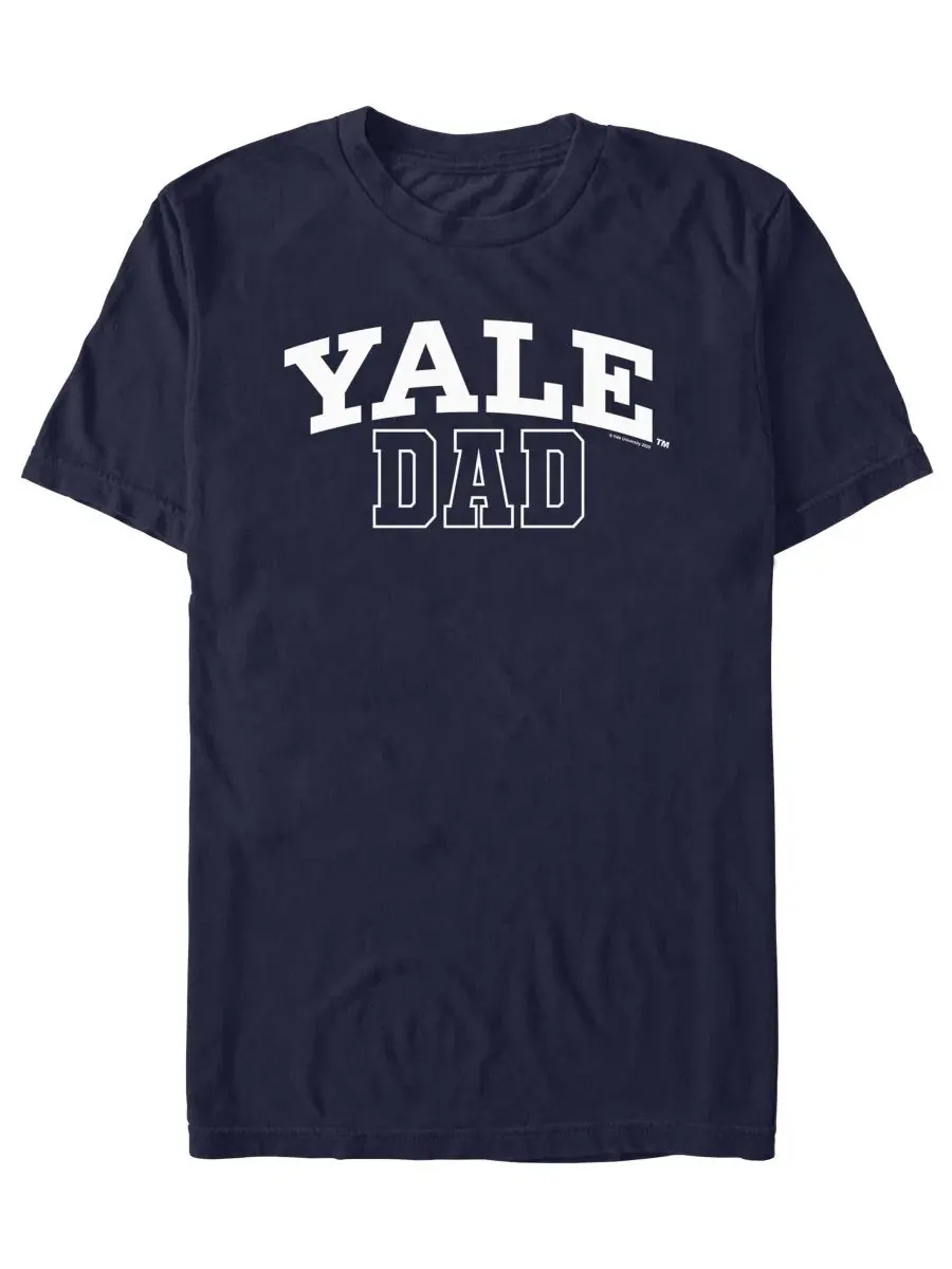 Футболка с графическим принтом Yale Dad Collegiate Fifth Sun — изображение 1 из 3, темно-синий