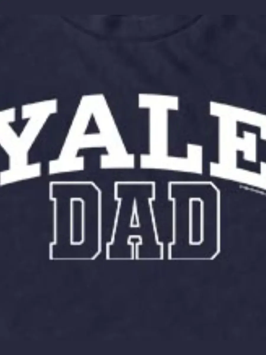 Футболка с графическим принтом Yale Dad Collegiate Fifth Sun — изображение 3 из 3, темно-синий