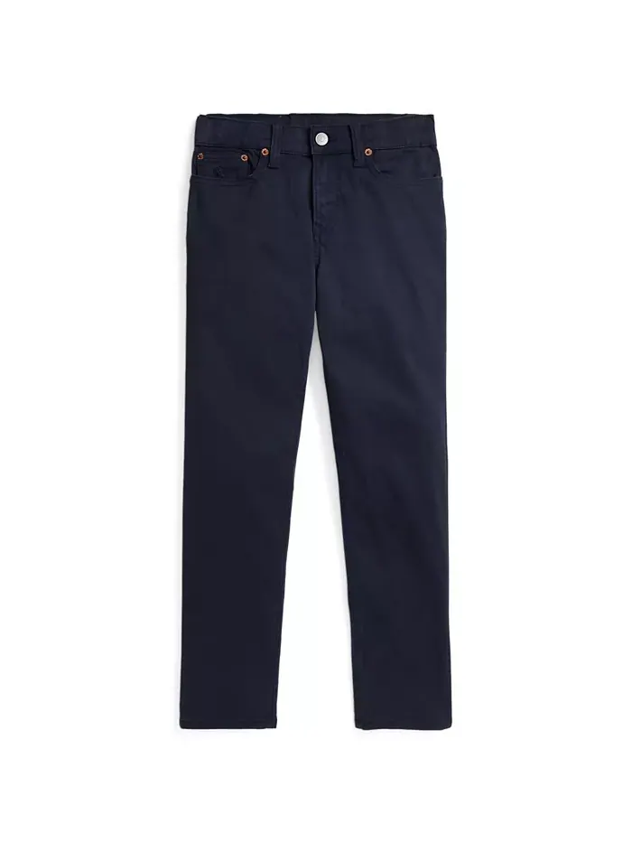 Мальчиковые брюки Sullivan Slim Stretch Sateen для возраста 8-20 лет Polo Ralph Lauren — изображение 1 из 3, синий
