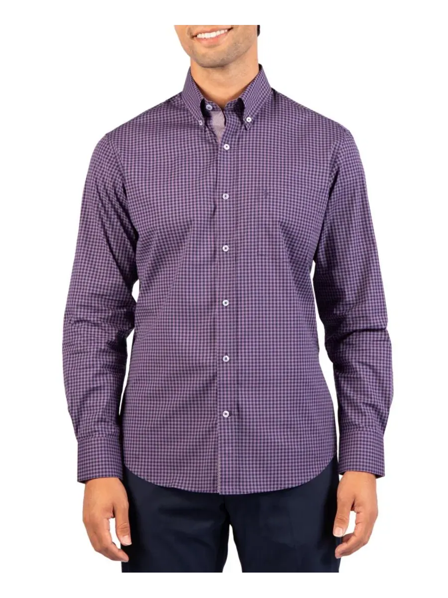 Рубашка с длинным рукавом Tonal Gingham Tailorbyrd