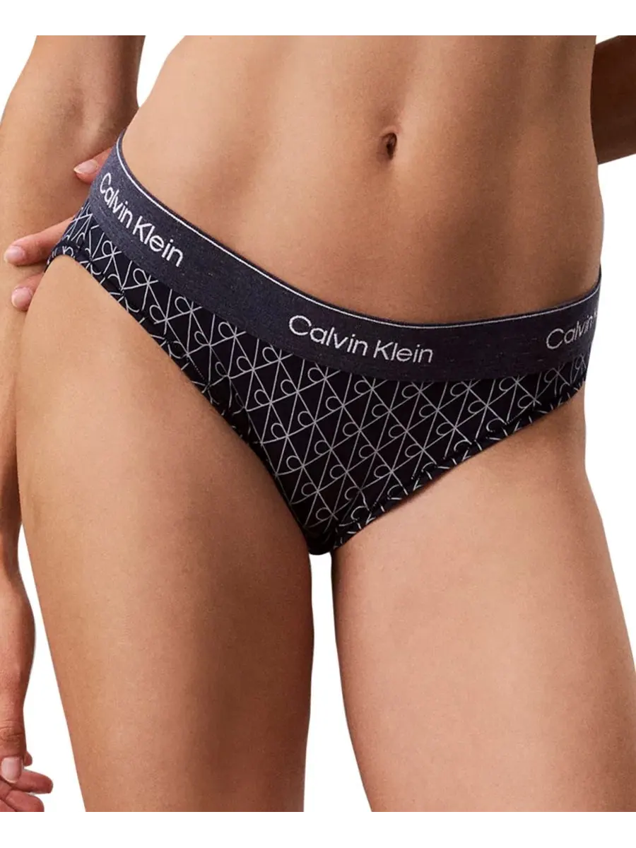 Женские трусы-бикини Calvin Klein Regular Icon Cotton-Modal Blend Bikini Panty, QF9160 — изображение 1 из 7