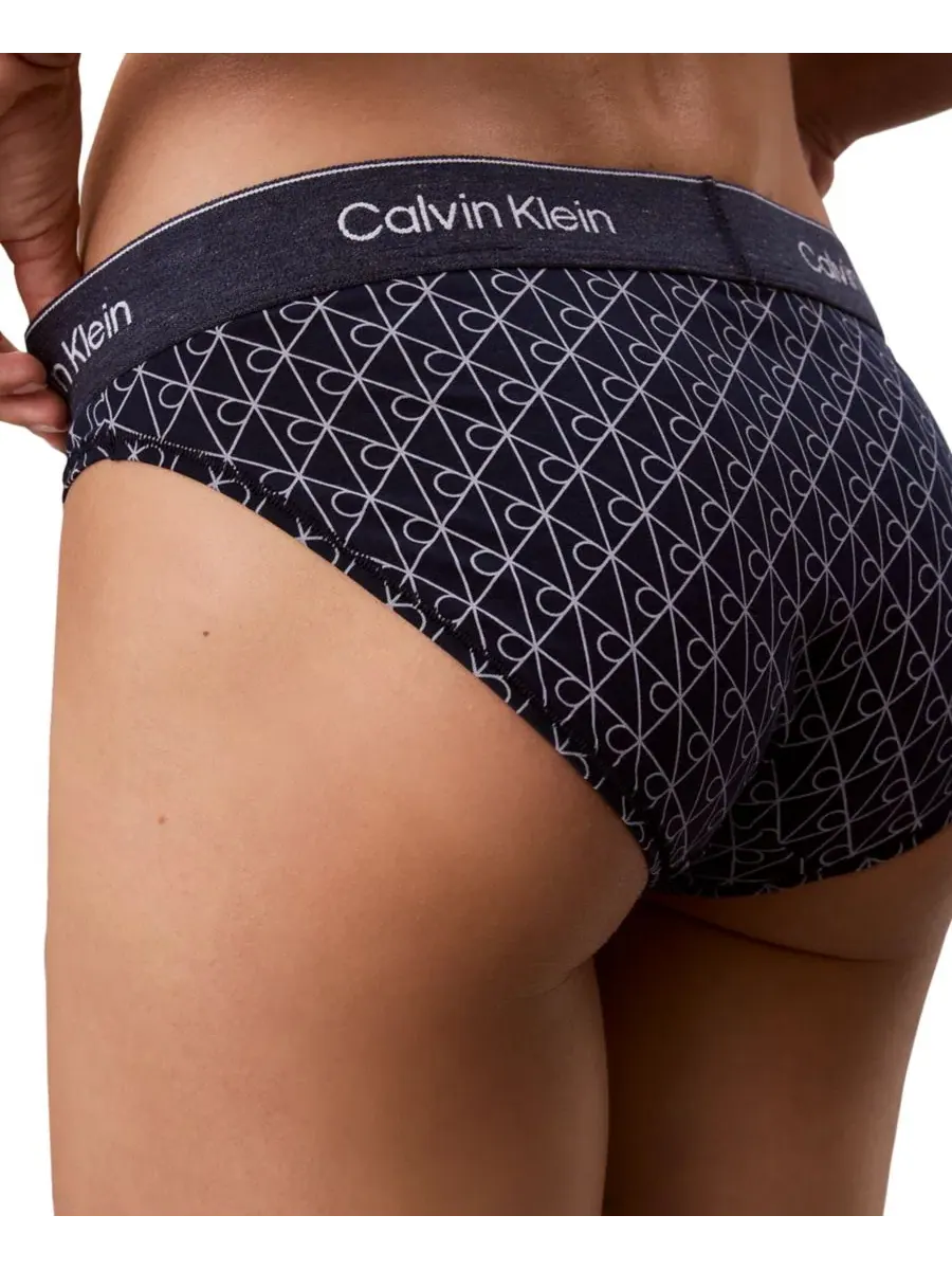 Женские трусы-бикини Calvin Klein Regular Icon Cotton-Modal Blend Bikini Panty, QF9160 — изображение 5 из 7