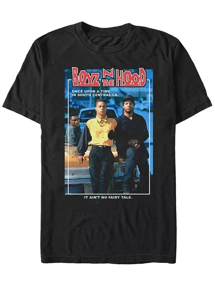 Футболка с коротким рукавом Boys N The Hood для мужчин с изображением Дафбоя и Тре из Once Upon A — изображение 1 из 1