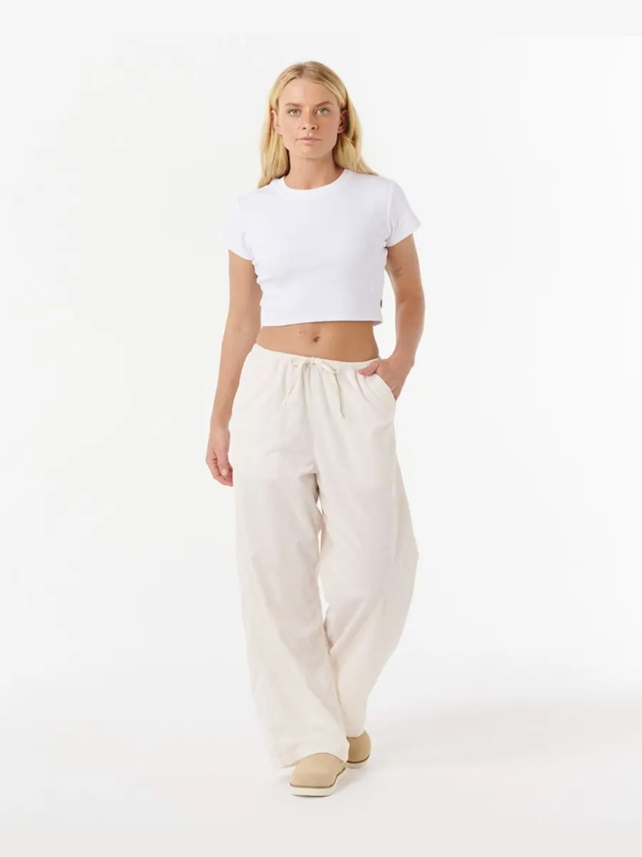 Женские брюки из вельвета Keepsakes Washed Cord Pant Rip Curl — изображение 1 из 3, серый