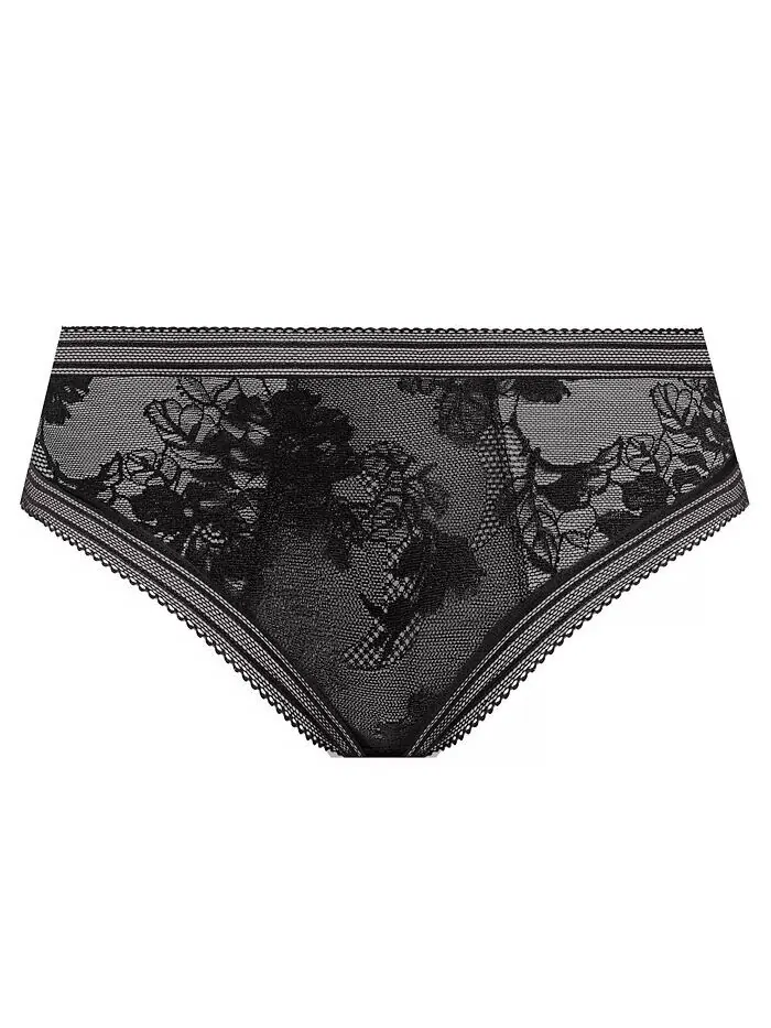 Кружевные трусики Fusion Fantasie — изображение 3 из 3, черный