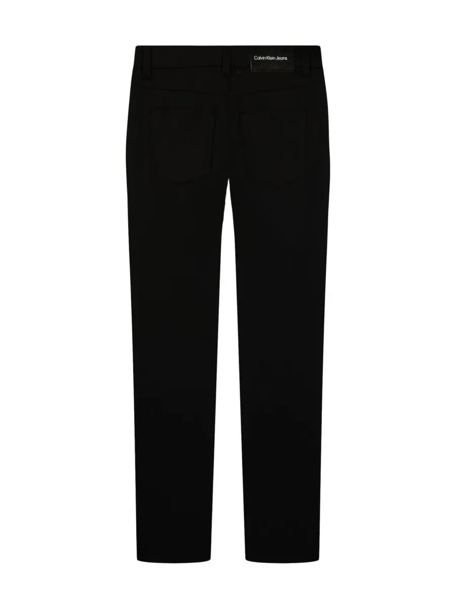 Детские брюки Slim Flex с пятью карманами, размер 8-20 Calvin Klein — изображение 3 из 6, черный