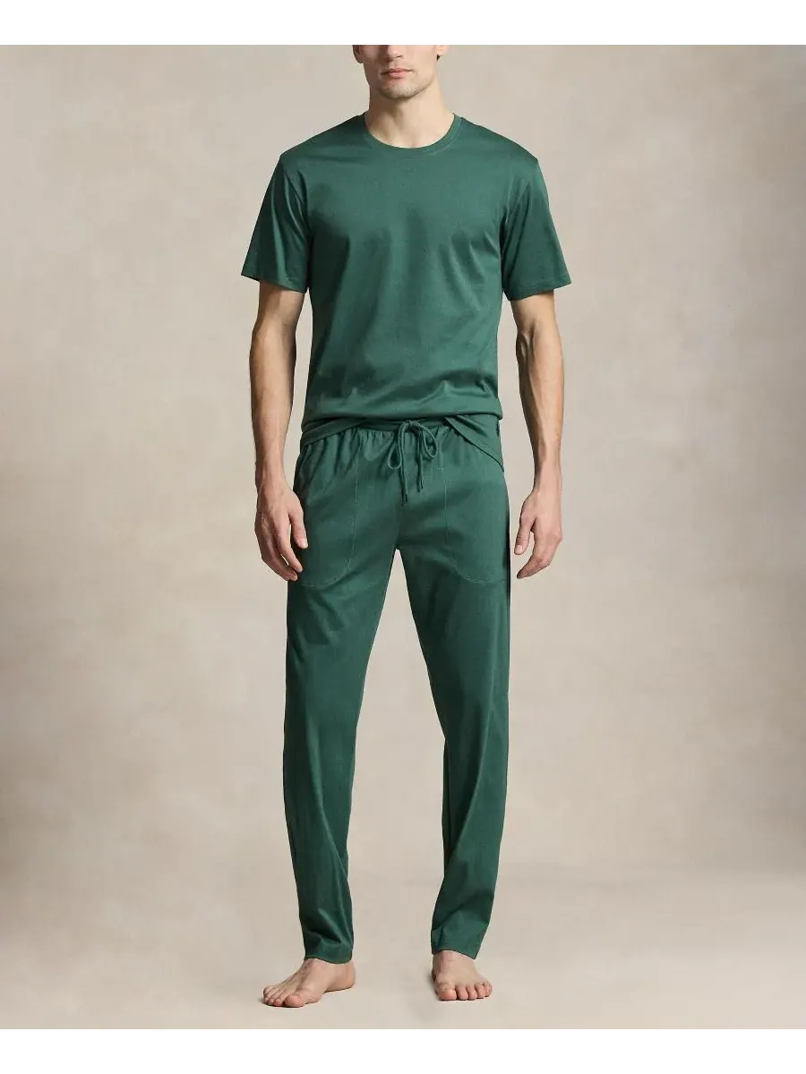 Мужская пижамная футболка стандартного кроя Polo Ralph Lauren — изображение 2 из 4, темно-синий