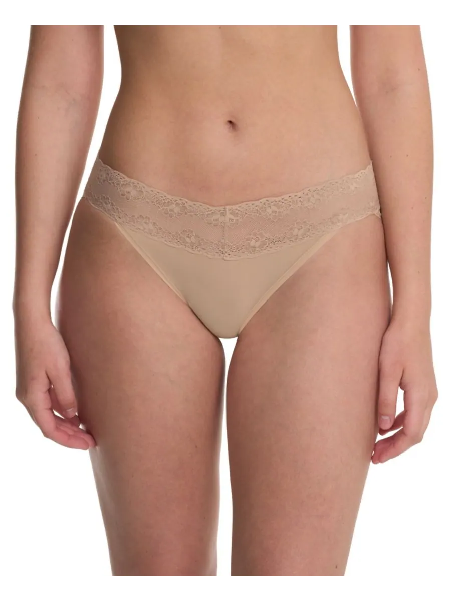 Женский комплект из 3 трусиков-бикини Bliss Perfection French Natori — изображение 2 из 4, кофе