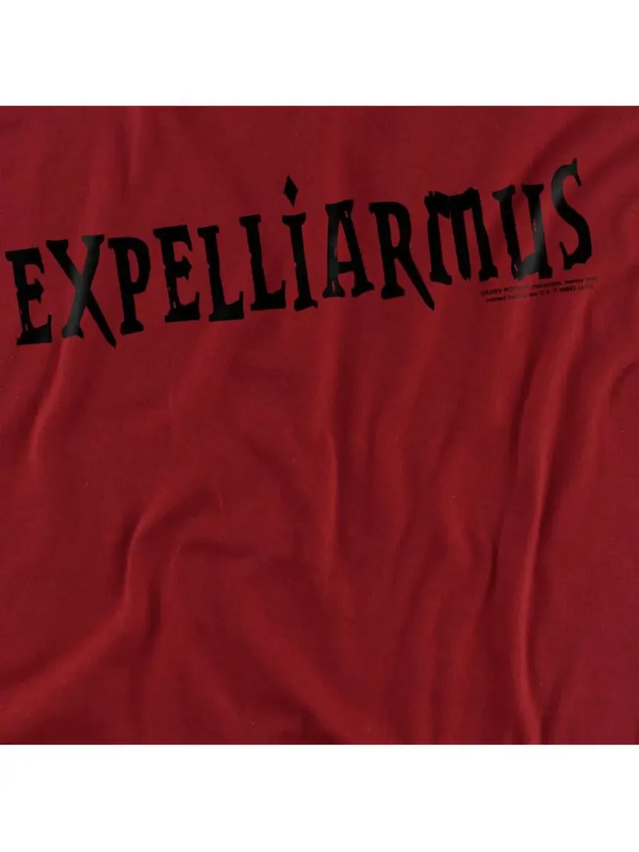 Мужская футболка Expelliarmus Harry Potter — изображение 3 из 3, красный