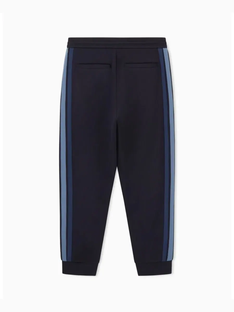 Мужские спортивные брюки с четырьмя полосками A|X Armani Exchange — изображение 3 из 4, глубокий темно-синий
