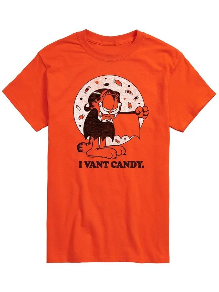 Мужская футболка Garfield I Vant Candy AIRWAVES — изображение 1 из 2, оранжевый