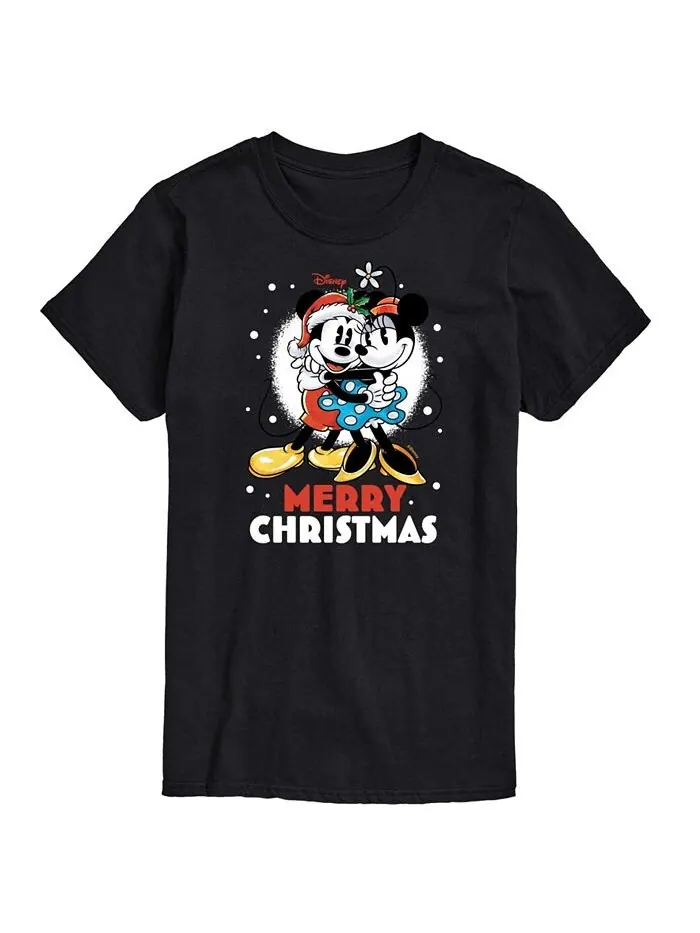 Мужская футболка Disney Holiday с короткими рукавами AIRWAVES — изображение 1 из 3, черный