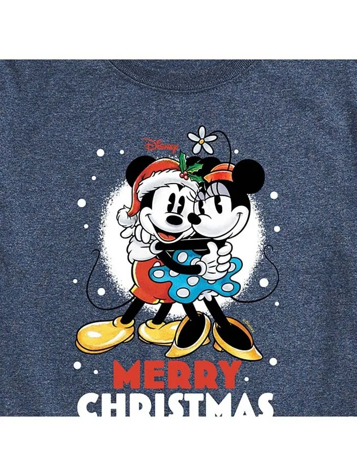 Мужская футболка Disney Holiday с короткими рукавами AIRWAVES — изображение 3 из 3, синий