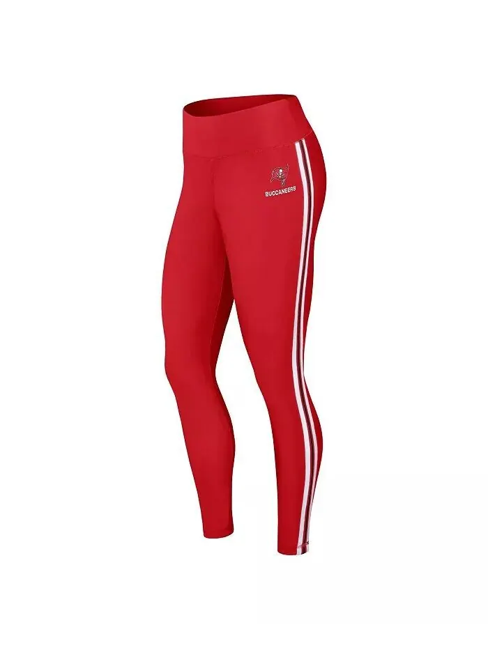 Женские красные леггинсы с цветными блоками Tampa Bay Buccaneers Wear By Erin Andrews — изображение 2 из 3, красный