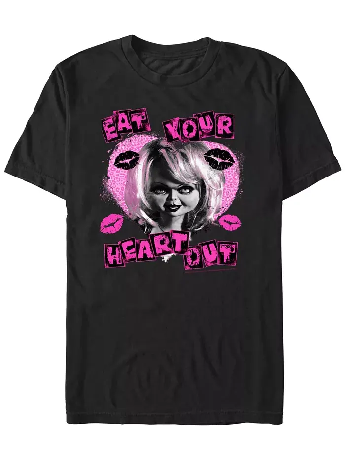 Мужская футболка с коротким рукавом Chucky Eat Your Heart Out Fifth Sun — изображение 1 из 3, черный