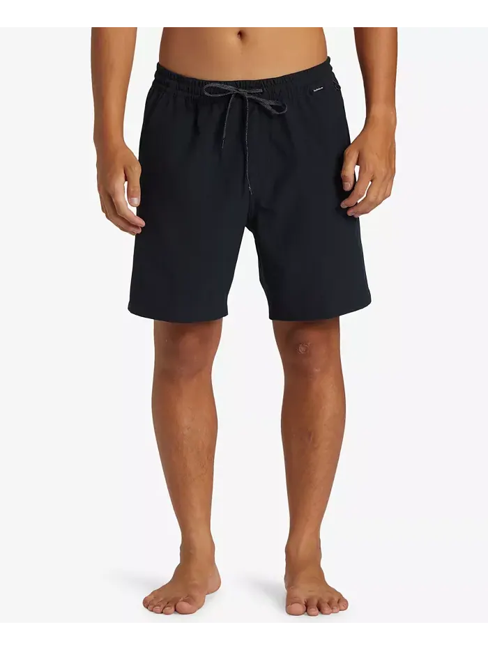 Мужские шорты Taxer Amphibian Quiksilver — изображение 1 из 2, черный
