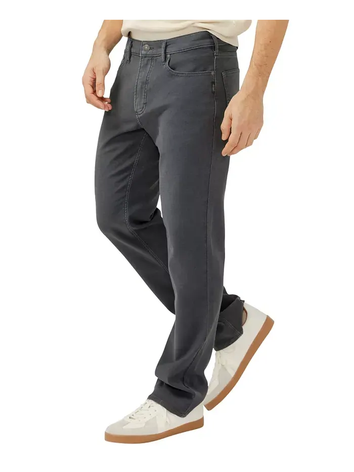 Мужские джинсы Grayson Classic Fit Straight Leg с технологией Flex Silver Jeans Co. — изображение 2 из 3, синий